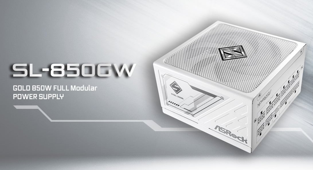 ASRock SL-850GW Gold 850W Full Modular Power Supply - Newegg.com